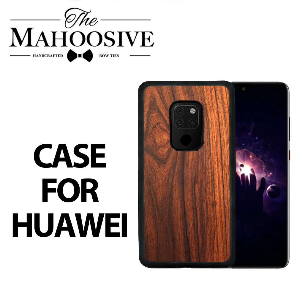Чехол из натурального розового дерева для телефона Huawei P30 P40 Pro P20 Mate 20 Lite X 10 P10 Plus