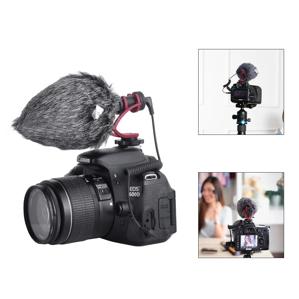 Comica CVM-MF3 High-quality Microphone Dead Cat Wind Muff for RODE Video Micro COMICA CVM-VM10II, for BOYA BY-MM1 and etc.
Comica CVM-MF3 High-quality Microphone Dead Cat Wind Muff for RODE Video Micro COMICA CVM-VM10II, for BOYA BY-MM1 and etc.