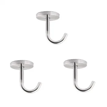 3PC Stainless Steel Hook Ceiling Hanger Screw Ceiling Hook for Hanging Plants Hook Up
3PC Stainless Steel Hook Ceiling Hanger Screw Ceiling Hook for Hanging Plants Hook Up