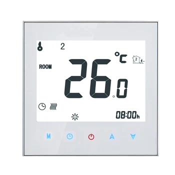 Temperature Controller Weekly Programmable LCD Display Touch Screen Floor Water Heating Thermostat Room Temperature Controller
Temperature Controller Weekly Programmable LCD Display Touch Screen Floor Water Heating Thermostat Room Temperature Controller