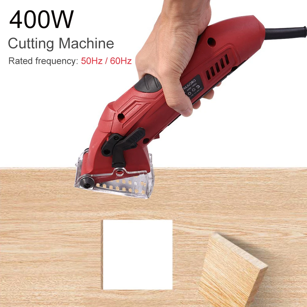 400W Electric Circular Saw Multi-Function 3400rpm Circular Saw Woodworking Tools with 3 Blades EU/US/UK Plug Home DIY Power Tool
400W Electric Circular Saw Multi-Function 3400rpm Circular Saw Woodworking Tools with 3 Blades EU/US/UK Plug Home DIY Power Tool
