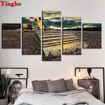 5 Pcs/Set diy diamond painting Excavating Machinery diamond embroidery full Square/Round drill mosaic pictures of rhinestones
5 Pcs/Set diy diamond painting Excavating Machinery diamond embroidery full Square/Round drill mosaic pictures of rhinestones