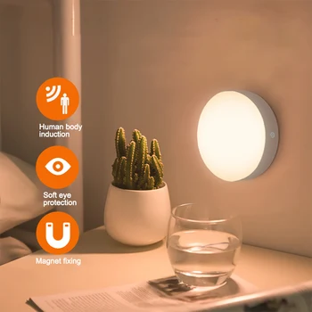 DIDIHOU 6 LED PIR Auto night sensor in / by the USB wireless rechargeable wireless USB bedroom cabinet warm / white
DIDIHOU 6 LED PIR Auto night sensor in / by the USB wireless rechargeable wireless USB bedroom cabinet warm / white