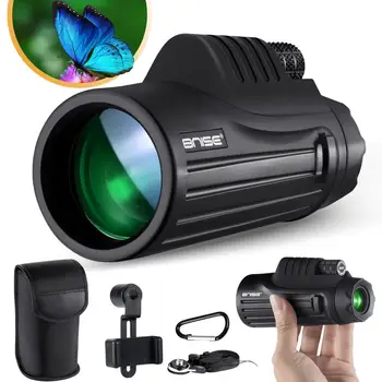 BNISE 10X42 Monocular Compact Hunting BAK4 Clear Vision for Bird Watching Waterproof Telescope HD
BNISE 10X42 Monocular Compact Hunting BAK4 Clear Vision for Bird Watching Waterproof Telescope HD