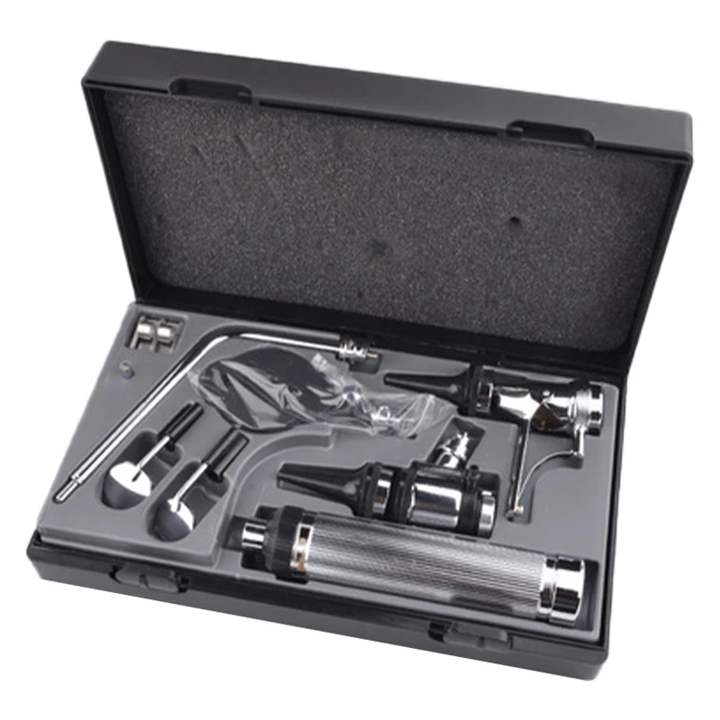 Multi-Purpose Set Professional Diagnostic ENT Kit Direct Ear Care Otoscope Ophthalmoscope Diagnostic Device
Multi-Purpose Set Professional Diagnostic ENT Kit Direct Ear Care Otoscope Ophthalmoscope Diagnostic Device