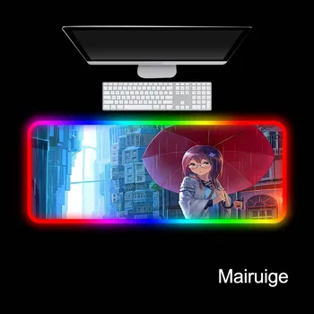 Mairuige Anime Girl in the Rain Gaming RGB Large Anime Mouse Pad Mouse Mat Computer Mousepad Led Backlight Keyboard Desk Mat
Mairuige Anime Girl in the Rain Gaming RGB Large Anime Mouse Pad Mouse Mat Computer Mousepad Led Backlight Keyboard Desk Mat