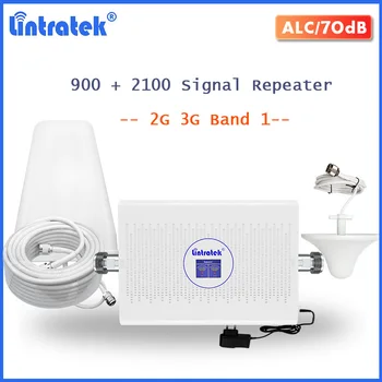 Lintratek High Gain Signal Booster GSM 900 UMTS 2100 3G Amplifier B1 Voice Mobile Phone 2G 70dB WCDMA Repetidor Kit + AGC S30
Lintratek High Gain Signal Booster GSM 900 UMTS 2100 3G Amplifier B1 Voice Mobile Phone 2G 70dB WCDMA Repetidor Kit + AGC S30