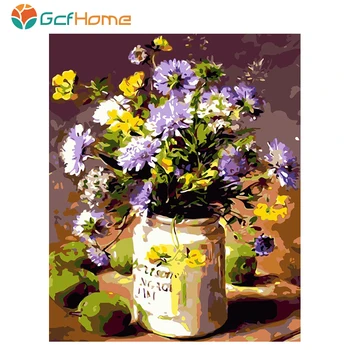 GCFHome Frame Flowers DIY Painting By Numbers Kit Modern Home Wall Art Picture By Numbers For Home Decors Living Room Artworks
GCFHome Frame Flowers DIY Painting By Numbers Kit Modern Home Wall Art Picture By Numbers For Home Decors Living Room Artworks