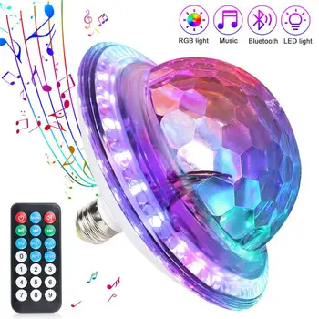 Smart LED light E27 RGB Bluetooth Speaker LED Bulb Light Music Playing Dimmable Wireless Led Lamp with 24 Keys Remote Control
Smart LED light E27 RGB Bluetooth Speaker LED Bulb Light Music Playing Dimmable Wireless Led Lamp with 24 Keys Remote Control