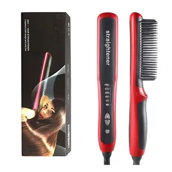 Beard Straightener Comb Hair Straightener Women Beard Brush Hot Hair Brush Hot Haibrush Straightening Combs Styling Tools Styler
Beard Straightener Comb Hair Straightener Women Beard Brush Hot Hair Brush Hot Haibrush Straightening Combs Styling Tools Styler