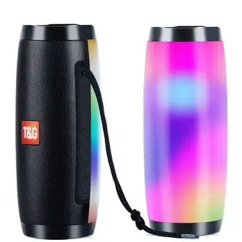 Portable Wireless Bluetooth Speaker TG157 LED3D Stereo Mini Column Outdoor Waterproof Music Center Subwoofer Soundbar FM TF Card
Portable Wireless Bluetooth Speaker TG157 LED3D Stereo Mini Column Outdoor Waterproof Music Center Subwoofer Soundbar FM TF Card