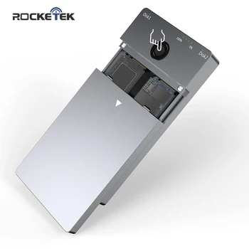 Rocketek M2 SSD Case NVME Enclosure Offline Clone/Duplicator Function M.2 to USB Type C 3.1 Adapter for NGFF PCIE M/B&M Key Box
Rocketek M2 SSD Case NVME Enclosure Offline Clone/Duplicator Function M.2 to USB Type C 3.1 Adapter for NGFF PCIE M/B&M Key Box