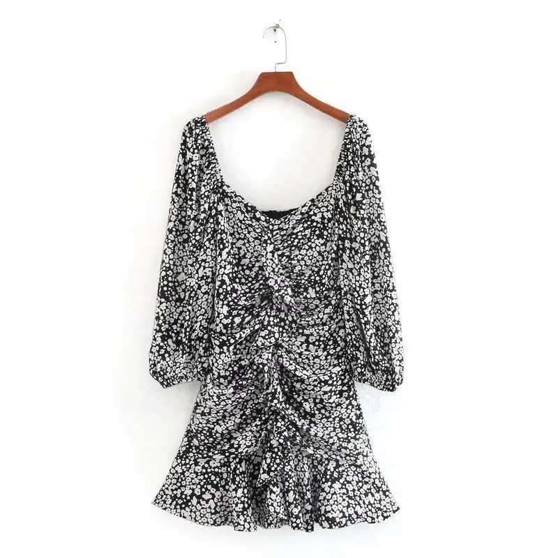 Cc45-9535 Платье с принтом в европейском и американском стиле | Женская одежда