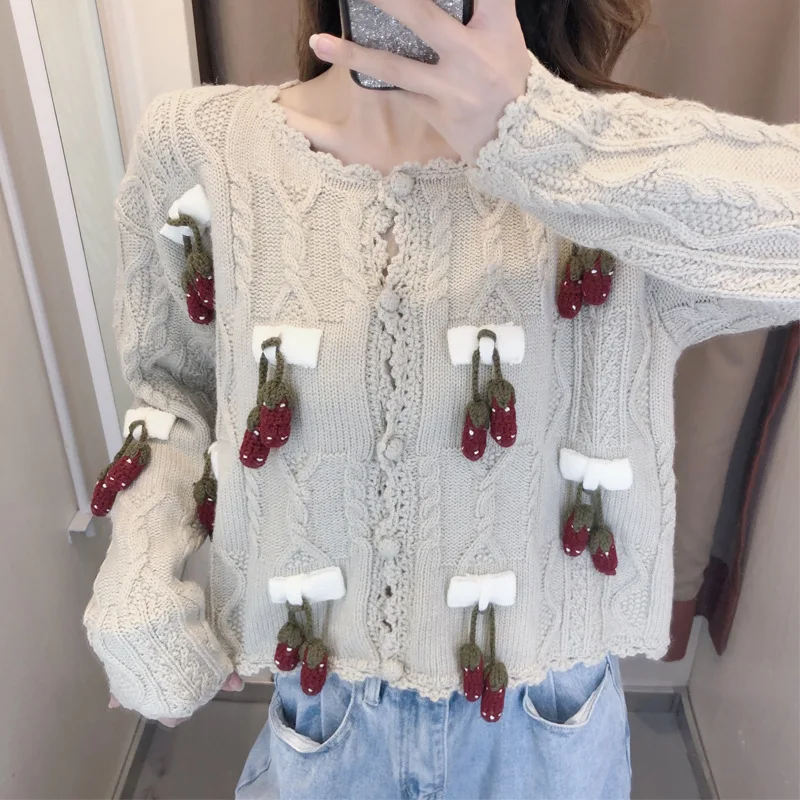 Autumn Women Sweater 2019 New Sweater Women Korean Version of A Lazy Style Loose Computer Knitted Cardigans Women Sweaters
Autumn Women Sweater 2019 New Sweater Women Korean Version of A Lazy Style Loose Computer Knitted Cardigans Women Sweaters