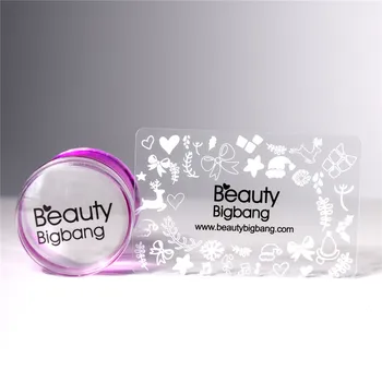 BeautyBigBang Nail Stamping Plates Kits Rubber Stamp For Nail Scraper Clear Jelly Flower Handle Nail Art Stamp for Stamping Nail
BeautyBigBang Nail Stamping Plates Kits Rubber Stamp For Nail Scraper Clear Jelly Flower Handle Nail Art Stamp for Stamping Nail