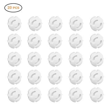20Pcs EU Power Socket Outlet Plug Protective Covers Baby Safety Electrical Power Socket Plug Wall Cover Protectors
20Pcs EU Power Socket Outlet Plug Protective Covers Baby Safety Electrical Power Socket Plug Wall Cover Protectors