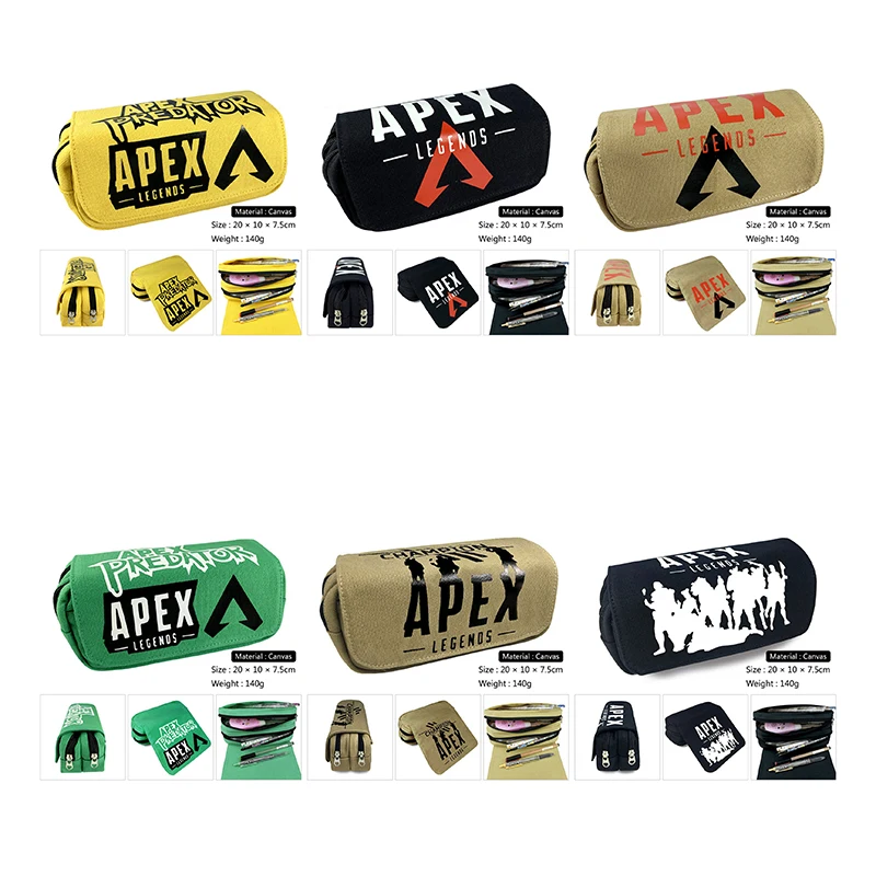 2019 New anime Legends school students green canvas pen bag game pencil case hero pencil bag school office supplies
2019 New anime Legends school students green canvas pen bag game pencil case hero pencil bag school office supplies