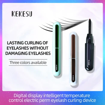 Electric Heated Eyelash Curler Long Lasting Eyelash Ironing with LCD Display Rechargeable Eye Lashes Curler Clip Device Tool
Electric Heated Eyelash Curler Long Lasting Eyelash Ironing with LCD Display Rechargeable Eye Lashes Curler Clip Device Tool