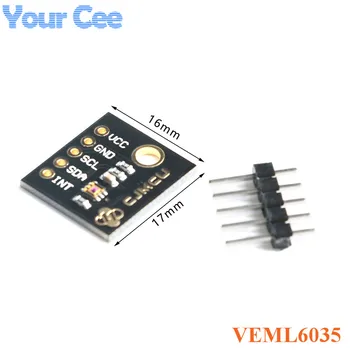 VEML6035 Ambient Light Sensor Module CJMCU-6035 Optical Sensor 16-bit Low Power Consumption CMOS IIC Temperature Compensation
VEML6035 Ambient Light Sensor Module CJMCU-6035 Optical Sensor 16-bit Low Power Consumption CMOS IIC Temperature Compensation