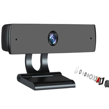 1080P USB2.0 Web Camera Wide Compatibility Auto Focus Computer Laptop Webcams Camera with Noise Reduction Microphone
1080P USB2.0 Web Camera Wide Compatibility Auto Focus Computer Laptop Webcams Camera with Noise Reduction Microphone