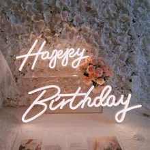 Custom Logo for Happy Birthday Transparent Acrylic Wall Decor Neon Sign Light Letter Board Party Background Creative Gift
Custom Logo for Happy Birthday Transparent Acrylic Wall Decor Neon Sign Light Letter Board Party Background Creative Gift