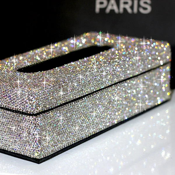 High-grade PU leather crystals Tissue case Paper box for home Tissue holder car tissue box tissue napkin box for home PZJH002
High-grade PU leather crystals Tissue case Paper box for home Tissue holder car tissue box tissue napkin box for home PZJH002