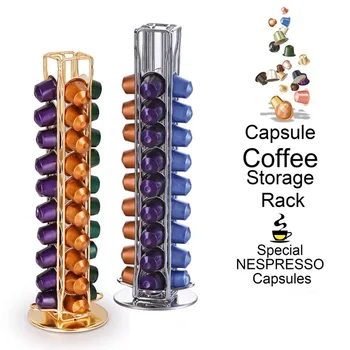 Can Hold 40 Capsules Coffee Powder Box Holder, 360°rotating K Cup , Suitable For Nespresso Capsule , Coffee Kichen Accessories.
Can Hold 40 Capsules Coffee Powder Box Holder, 360°rotating K Cup , Suitable For Nespresso Capsule , Coffee Kichen Accessories.