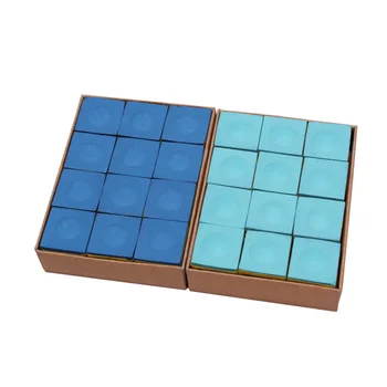 12pcs Billiard Chalks Pool Cue Pocket Chalk Durable Non-Slip for Pool Player 12 cue sticks chocolate powder (random color)
12pcs Billiard Chalks Pool Cue Pocket Chalk Durable Non-Slip for Pool Player 12 cue sticks chocolate powder (random color)