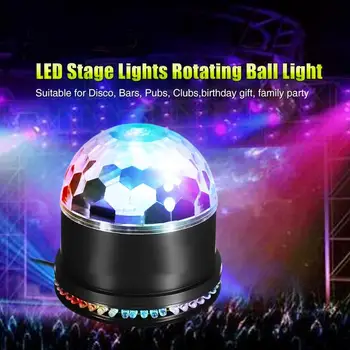 51 LED Disco Ball Lights Sound Activated Rotating Disco Ball Party Lights Strobe Light 12W RGBStage Lighting Effect For Home KTV
51 LED Disco Ball Lights Sound Activated Rotating Disco Ball Party Lights Strobe Light 12W RGBStage Lighting Effect For Home KTV