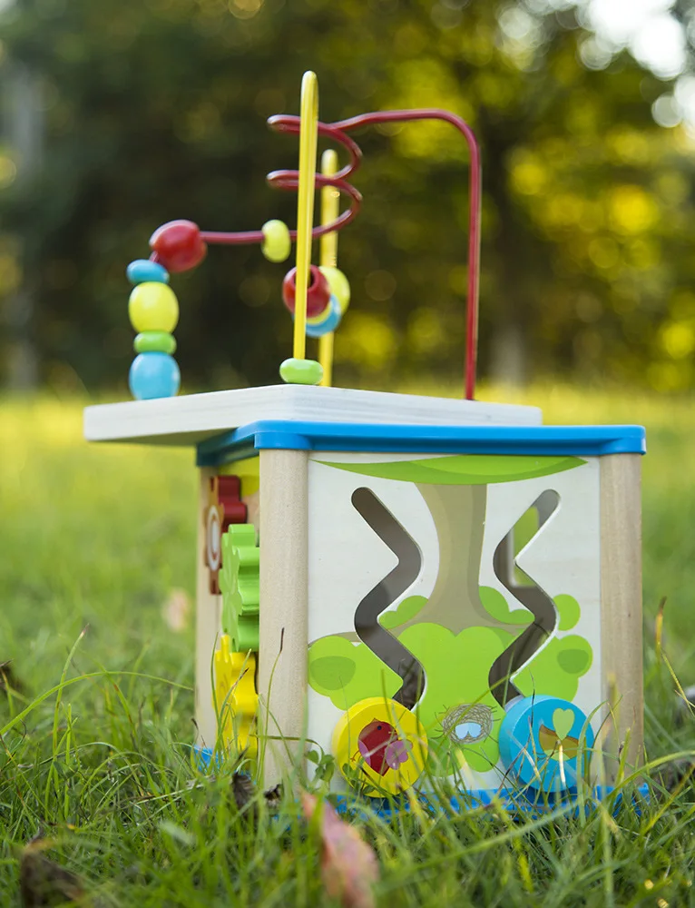 Multi-functional Wisdom Bead Maze Cube Beaded Bracelet Building Blocks CHILDREN'S Baby Wood Toy Box Children Early Childhood Edu
Multi-functional Wisdom Bead Maze Cube Beaded Bracelet Building Blocks CHILDREN'S Baby Wood Toy Box Children Early Childhood Edu