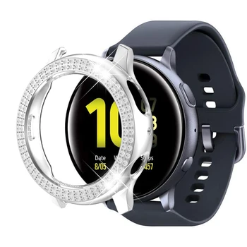 Double row diamond case for Samsung Galaxy Watch for Active 2 40 44mm Screen Plastic PC Protective Watch Shell Bumper Protection
Double row diamond case for Samsung Galaxy Watch for Active 2 40 44mm Screen Plastic PC Protective Watch Shell Bumper Protection
