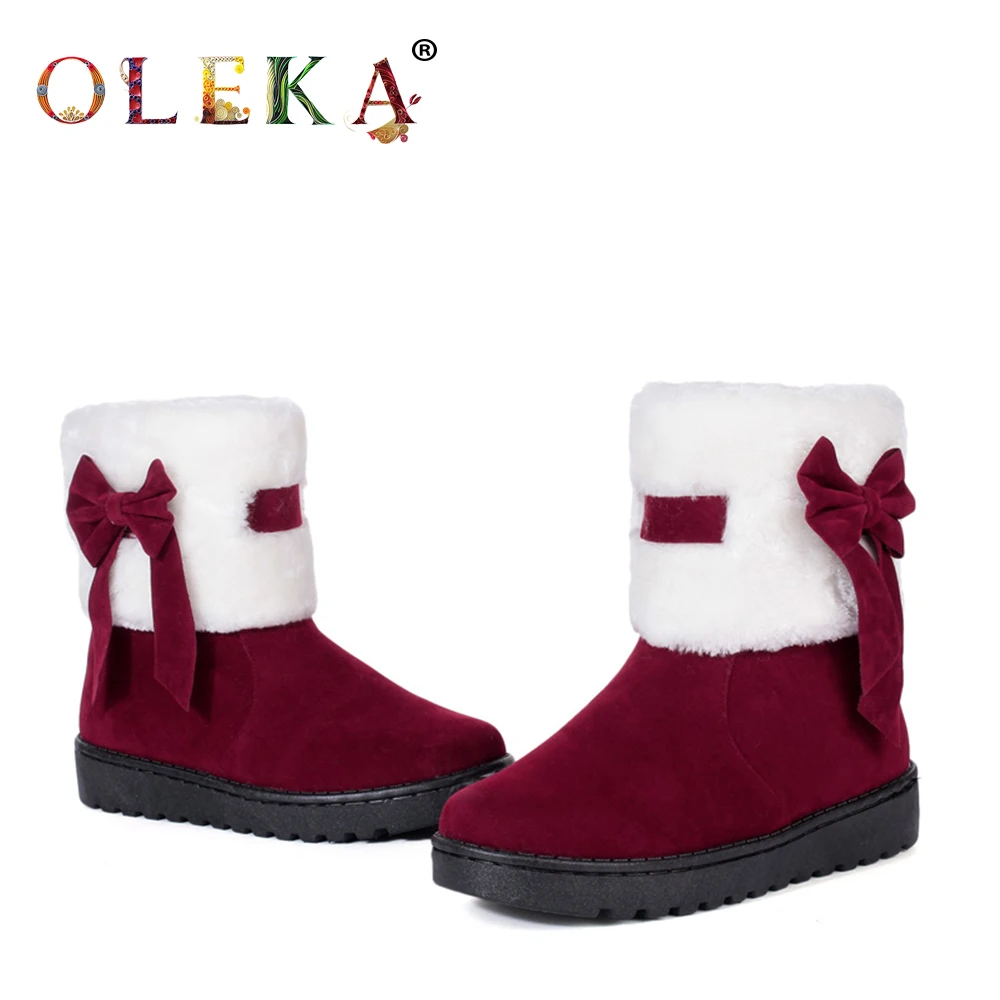 OLEKA Mid-calf Winter Ladies Boots Platform Flower Round Toe Winter Boots Sweet Style Snow Boots New AS321
OLEKA Mid-calf Winter Ladies Boots Platform Flower Round Toe Winter Boots Sweet Style Snow Boots New AS321