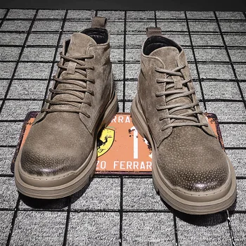 2019 new spring men boots casual shoes work cowboy boots high top Fashion Martin boots fur moccasins ankle boots rubber
2019 new spring men boots casual shoes work cowboy boots high top Fashion Martin boots fur moccasins ankle boots rubber