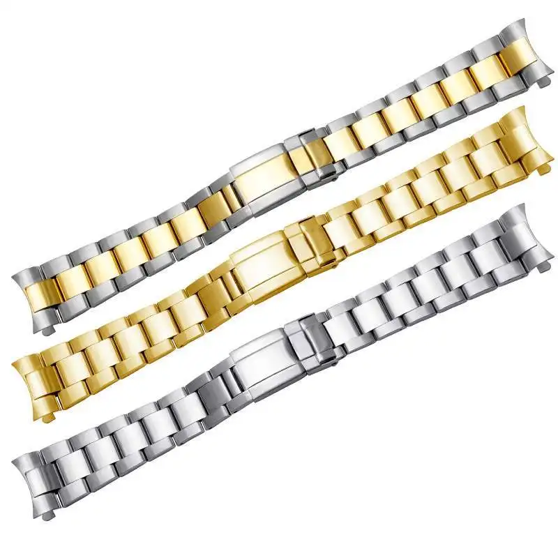 Stainless steel watch band for Rolex Submariner Black Green Water Ghost Daytona Stainless Steel Bracelet 17 20mm
Stainless steel watch band for Rolex Submariner Black Green Water Ghost Daytona Stainless Steel Bracelet 17 20mm