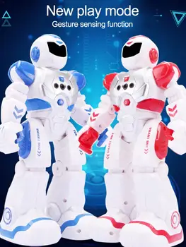 RC Smart Gesture Sensor Dance Robot Programable Inteligente Electric Sing Remote Control Educational Humanoid Robotics Kids Toys
RC Smart Gesture Sensor Dance Robot Programable Inteligente Electric Sing Remote Control Educational Humanoid Robotics Kids Toys