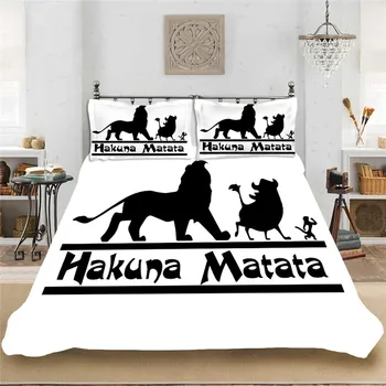 Lion King Bedding set King-Full Bedclothes Concise White Include Warm Duvet Cover Pillowcase Print Home Textile Bed Linens
Lion King Bedding set King-Full Bedclothes Concise White Include Warm Duvet Cover Pillowcase Print Home Textile Bed Linens