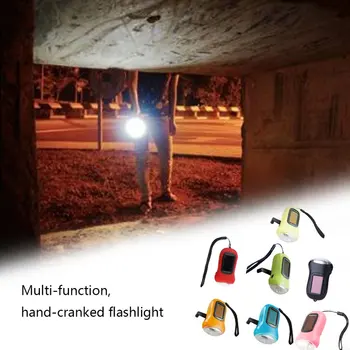 Mini 3 LED Solar Powered Hand Crank Flashlight Rechargeable LED Emergency Tent Camping Torch Light Portable for Outdoors Use
Mini 3 LED Solar Powered Hand Crank Flashlight Rechargeable LED Emergency Tent Camping Torch Light Portable for Outdoors Use