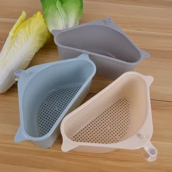 1pc Triangle Storage Holder Multifunctional Drain Shelf Storage Sponge Rack Sucker Kitchen Rack Sink Rack Plastic Organizer
1pc Triangle Storage Holder Multifunctional Drain Shelf Storage Sponge Rack Sucker Kitchen Rack Sink Rack Plastic Organizer