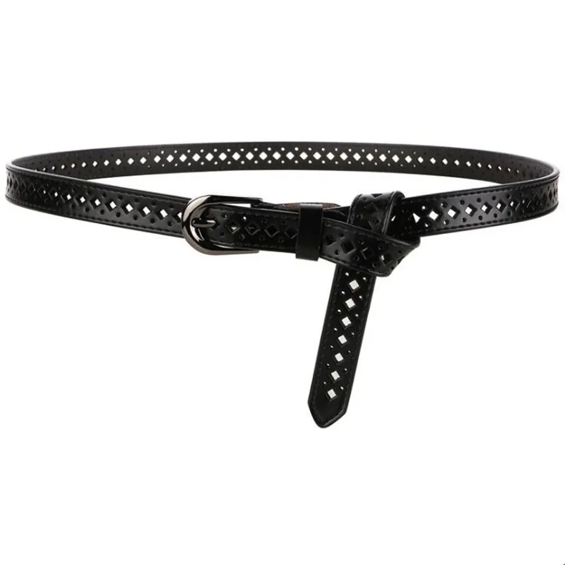 Lady's Cowskin Belt Dermis Simple Leisure Styles Hollow Knotted design strap belt Female genuine Leather Belts for jeans women
Lady's Cowskin Belt Dermis Simple Leisure Styles Hollow Knotted design strap belt Female genuine Leather Belts for jeans women