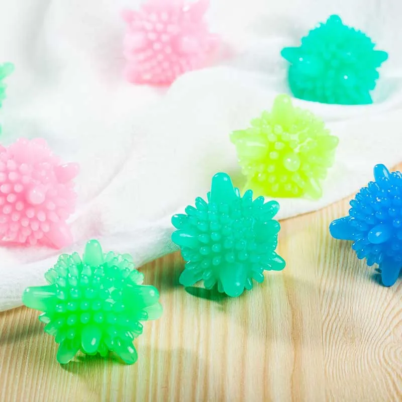 Фото 4 pcs Magic Laundry Ball For Cleaning Reusable Washing Machine Clothes Softener Starfish Shape Solid Household Balls  Дом и | Шарики и диски для стирки (4001052947502)