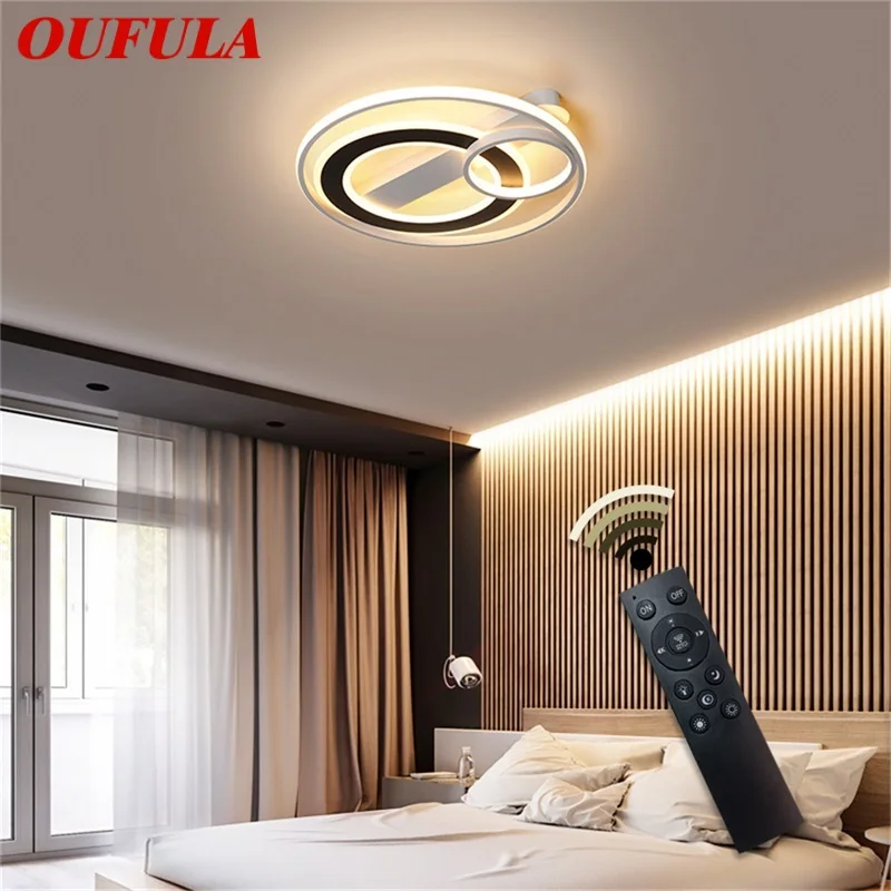 OUFULA Led Ceiling Lights Round Fixtures with Remote Control 3 Colors Brightness Adjustable and Dimmable For Home Bedroom Living
OUFULA Led Ceiling Lights Round Fixtures with Remote Control 3 Colors Brightness Adjustable and Dimmable For Home Bedroom Living