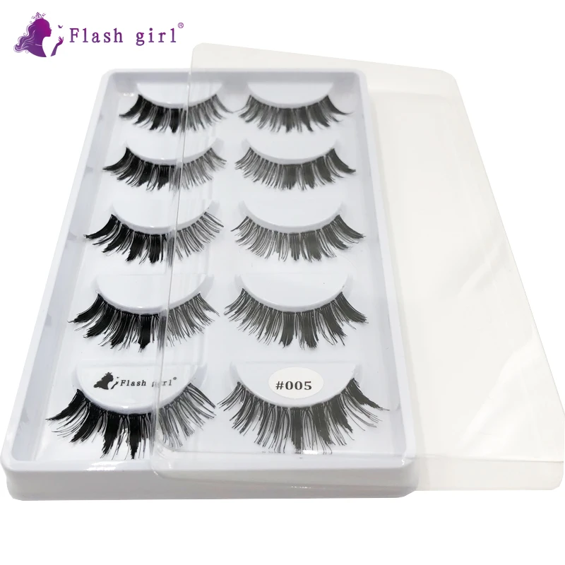 Flash girl #005 100% Handmade 3D Mink Lashes 5 pair/tray Private Label Individual Eyelashes Extension
Flash girl #005 100% Handmade 3D Mink Lashes 5 pair/tray Private Label Individual Eyelashes Extension