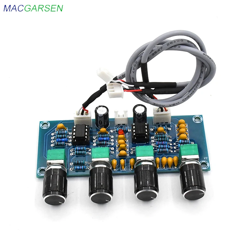 NE5532 Preamplifier Board Power Sound Amplifier Equalizer Pre Amplifiers Volume Control Mixer Preamp Treble Bass Tuning Board
NE5532 Preamplifier Board Power Sound Amplifier Equalizer Pre Amplifiers Volume Control Mixer Preamp Treble Bass Tuning Board