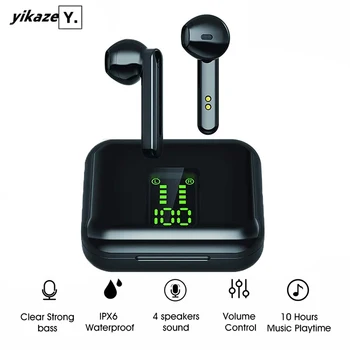 X15 Bluetooth Earphones Wireless Headphones LED Display Bluetooth 5.0 Sport Headset Earbuds with Earphones Case for Android IOS
X15 Bluetooth Earphones Wireless Headphones LED Display Bluetooth 5.0 Sport Headset Earbuds with Earphones Case for Android IOS