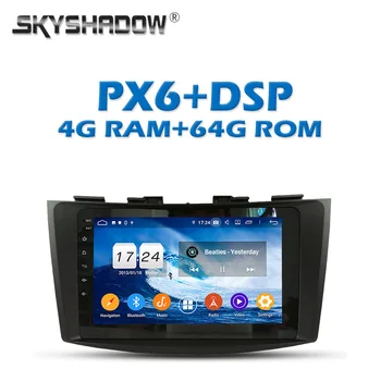 PX6 Car DVD Player DSP IPS Android 9.0 4GB RAM + 64GB GPS map RDS Auto radio wifi Bluetooth 5.0 For SUZUKI SWIFT 2011-2014 2015
PX6 Car DVD Player DSP IPS Android 9.0 4GB RAM + 64GB GPS map RDS Auto radio wifi Bluetooth 5.0 For SUZUKI SWIFT 2011-2014 2015