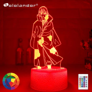 New 3d Night Light Itachi Uchiha Figure Led Colorful Nightlight for Home Decoration Cool Birthday Gift for Kid Night Lamp Naruto
New 3d Night Light Itachi Uchiha Figure Led Colorful Nightlight for Home Decoration Cool Birthday Gift for Kid Night Lamp Naruto