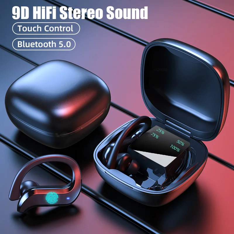 TWS-стереонаушники MD03 с поддержкой Bluetooth 5 0 и сенсорным управлением | Электроника