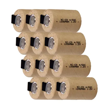 True capacity! 12 pcs 4/5 SC batteria 4/5 SubC battery Rechargeable Battery 1.2V 1200mAh power bank Ni-Cd 4/5SC accumulator
True capacity! 12 pcs 4/5 SC batteria 4/5 SubC battery Rechargeable Battery 1.2V 1200mAh power bank Ni-Cd 4/5SC accumulator