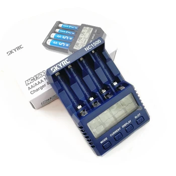 SKYRC NC1500 AA / AAA Battery Charger with LCD Display 4 Independent Slots & Analyzer NiMH Discharge Refresh 5V 2.1A USB Input
SKYRC NC1500 AA / AAA Battery Charger with LCD Display 4 Independent Slots & Analyzer NiMH Discharge Refresh 5V 2.1A USB Input