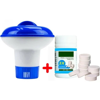 Pool Cleaning Floating with 100pcs Purifier Tablets Swimming Pool Chlorine Dispenser Kit LAD-sale
Pool Cleaning Floating with 100pcs Purifier Tablets Swimming Pool Chlorine Dispenser Kit LAD-sale